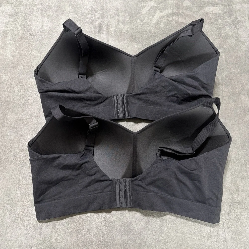 Truekind By Shapermint Supportive Comfort Wireless Shaping Bra 4XL Black Lot - Picture 2 of 5
